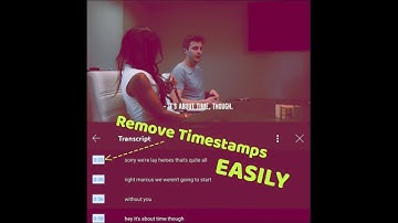 Easily Download Transcripts | Remove Timestamps From Transcript | No Timestamps |  | Inspect HTML