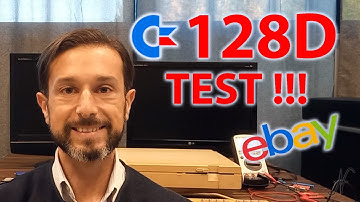 Here is the test of the Commodore 128D bought on eBay! 100% NOT tested... does it work?