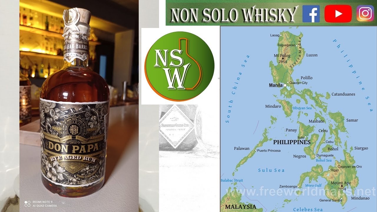 Don Papa Rum Rye aging 45%