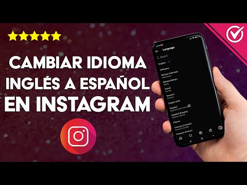 ¿Cómo cambiar el idioma &#039;inglés - español&#039; en INSTAGRAM? - En PC o móvil