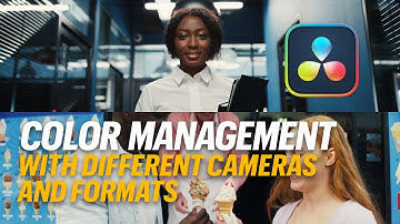 COLOR MANAGE DIFFERENT CAMERAS