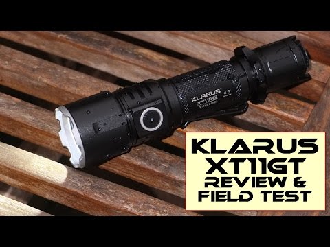 Klarus XT11GT Tactical LED torch: Review and Test