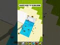 How to build a Beach Umbrella in Minecraft! #shorts