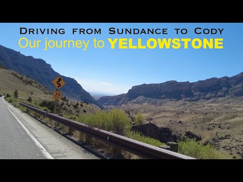 Driving from Sundance to Cody - Our journey to Yellowstone / Mid-West USA July 2022