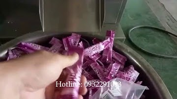 Máy đóng gói cốm túi dài, Máy đóng gói cốm tự động giá rẻ