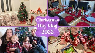 Christmas Day Vlog 2022 - Christmas Morning Opening Presents \& Christmas Dinner At My Parents