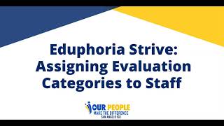 Assigning an Evaluation Category