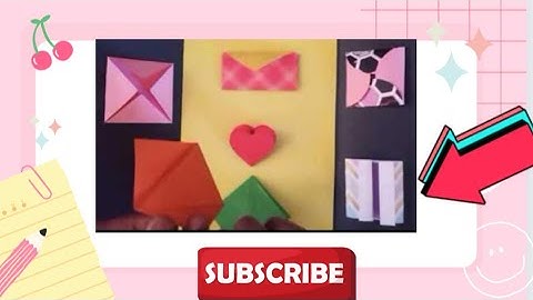 Easy Lapbook Tutorial || How to make a Lapbook /Tutorial: basic lapbook,scrapbook for school project