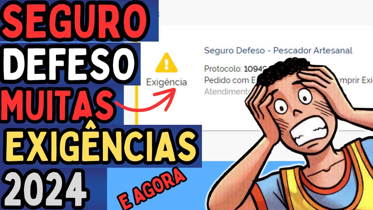 SEGURO DEFESO EM EXIGENCIA 2025-2025 - YouTube