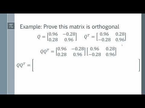 Video: Hvorfor er ortonormal basis viktig?