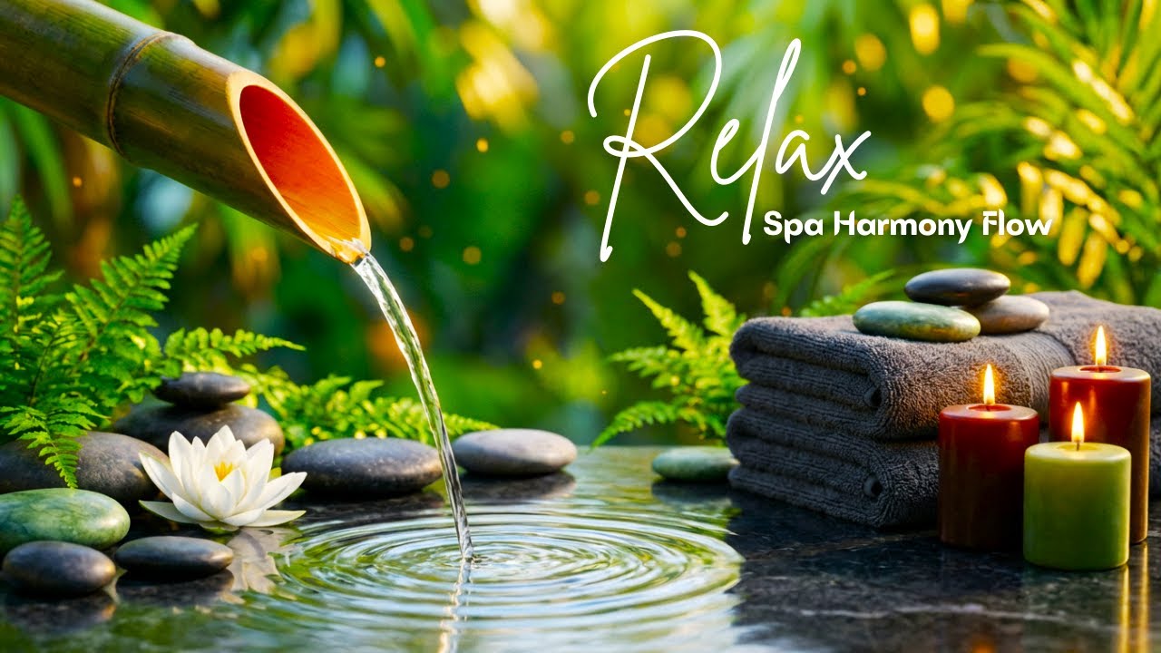 Spa Music for Body Relaxation 🌿 | Soft Piano Touch for Muscle Ease & Deep Comfort