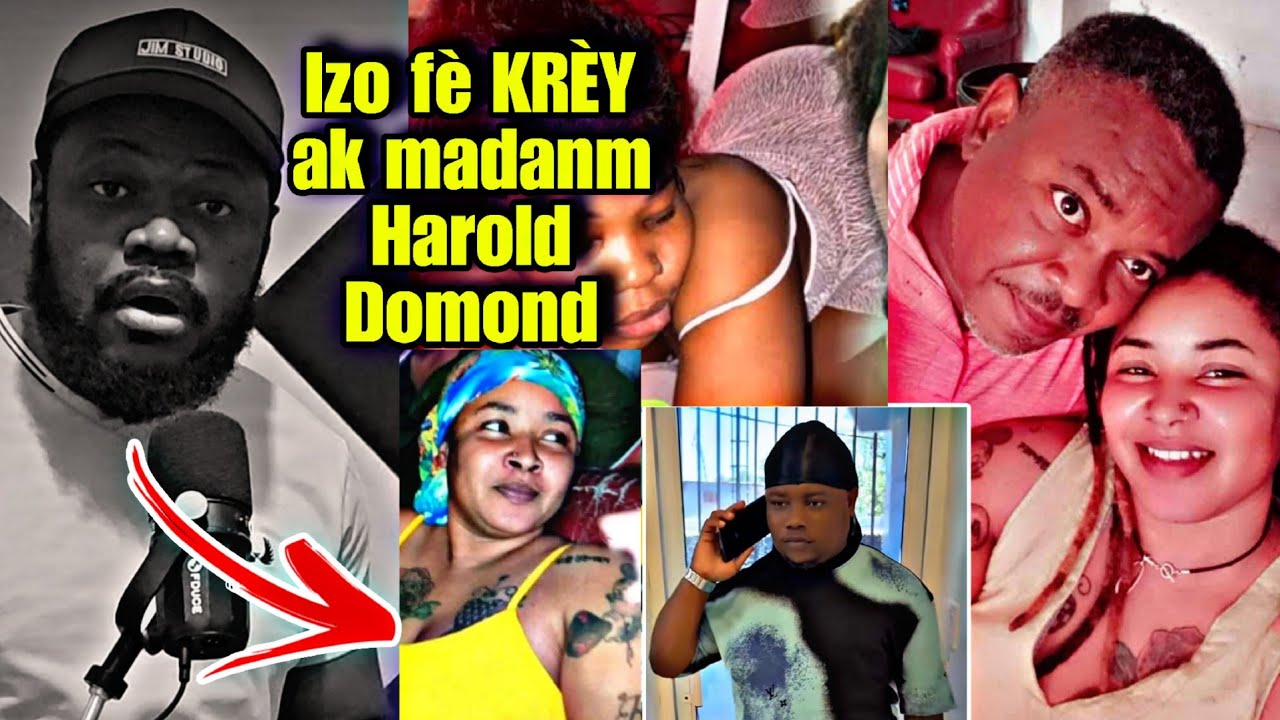 Harold Domond pete kriye, IZ0 fè KRÈY ak MADANM li, DCPJ ta jwenn pil VIDEO sou telefon li