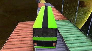 Impossible Bus Stunt Driving Android Gameplay | 99.9% Impossible Bus Game