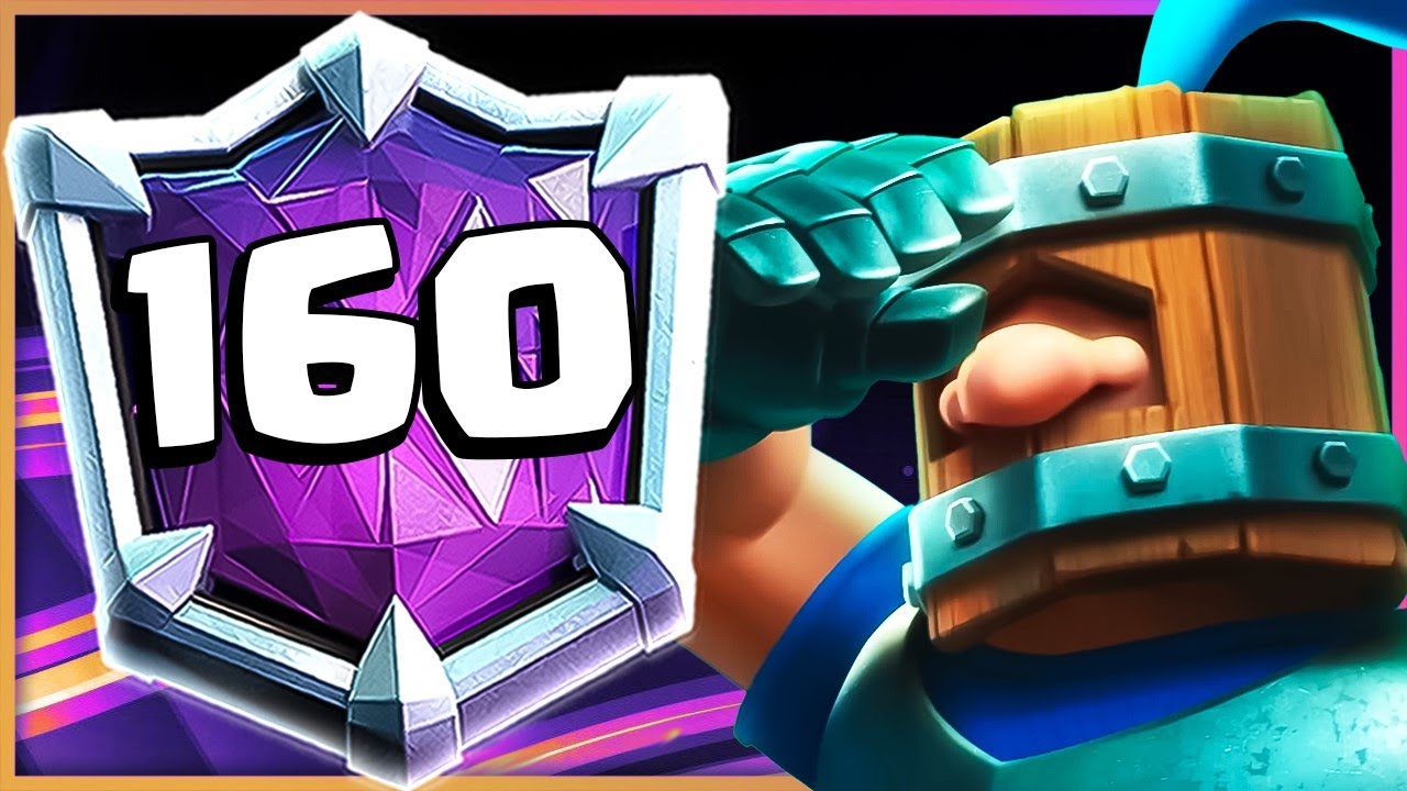 I AM 160 IN THE WORLD with the EASIEST DECK IN CLASH ROYALE! 🏆