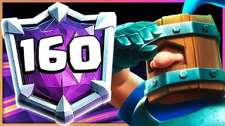 I AM 160 IN THE WORLD with the EASIEST DECK IN CLASH ROYALE! 🏆