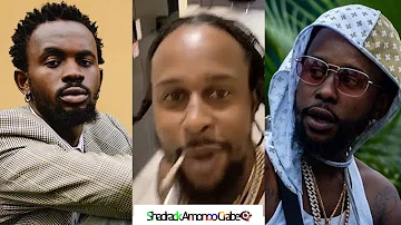 “This is Flames! Wow”-Popcaan Hails Black Sherif After watching the music Video Of [45] On the Album