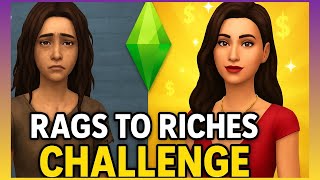 The Sims 4 Rags to Riches Challenge PART 3 🔥| From Homeless to Millionaire FAST! screenshot 4