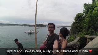 Video Action Camera Xiaomi Yi cam adventure cave to Crystal and Cove Island Boracay