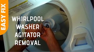 ✨ AGITATOR REMOVAL - WHIRLPOOL WASHER - Easy DIY Fix ✨