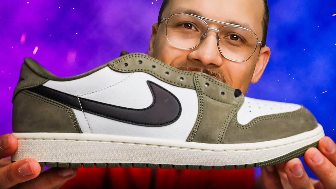 Air Jordan 1 Low OG Medium Olive - YouTube Air Jordan 1 Low OG Medium Olive - YouTube