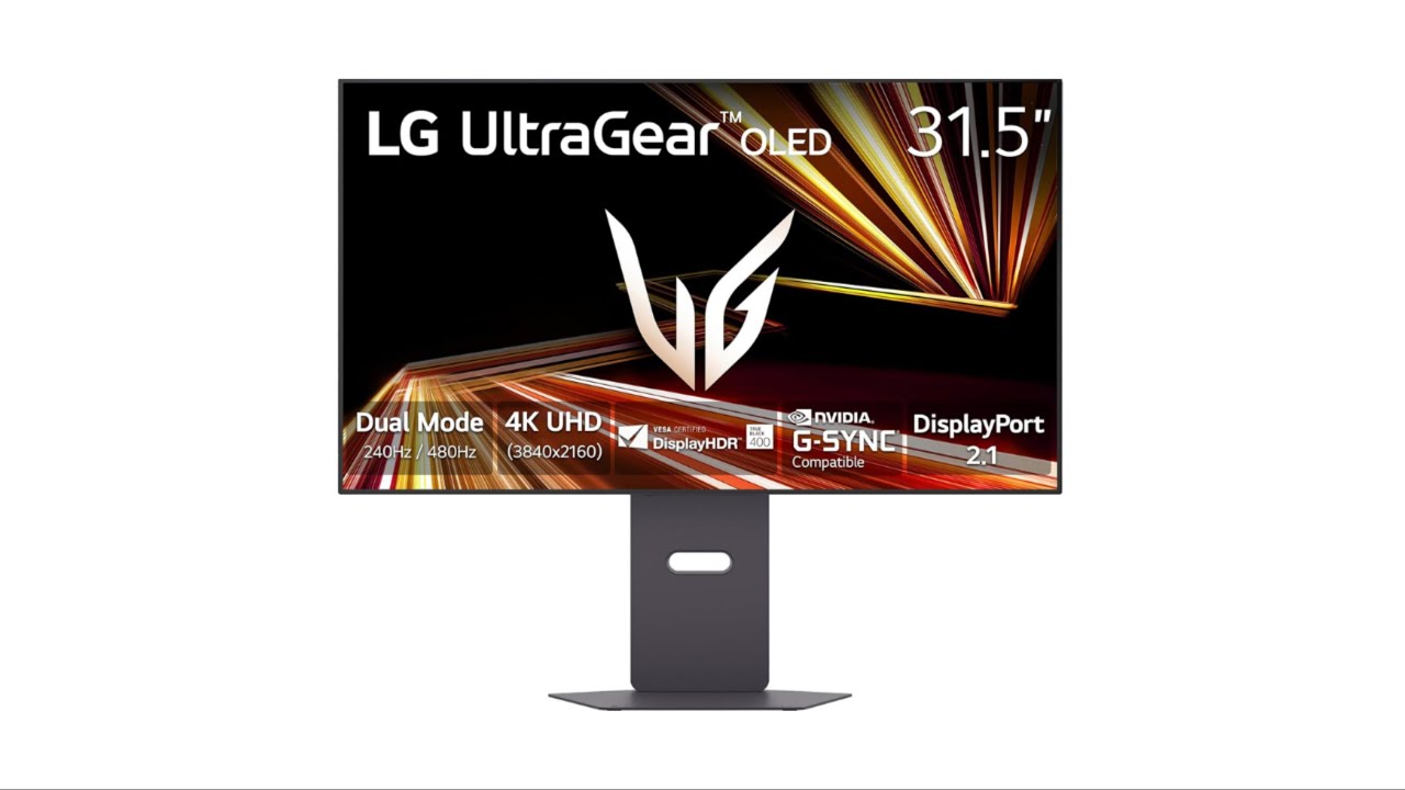 32GX870A-B LG 4K 240hz oledモニター 32