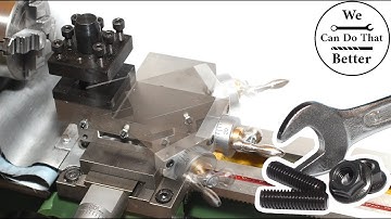 Mini Lathe compound angle adjustment modification