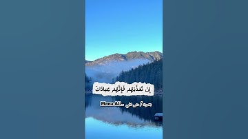 سورة المائدة آية ١١٦ - ١٢٠ واذ قال الله ياعيسى ابن مريم أأنت قلت للناس