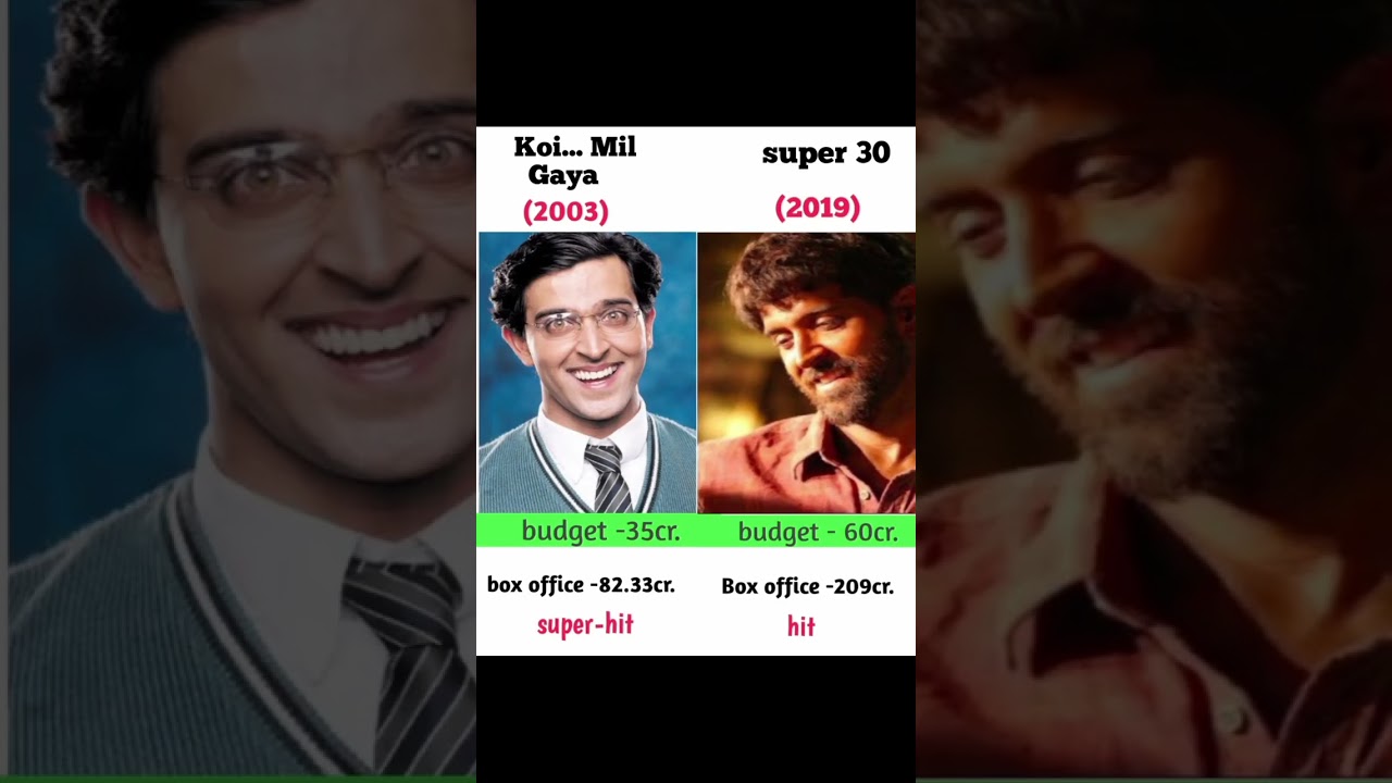 koi... mil gaya vs super 30 movie comperison and box office collection 