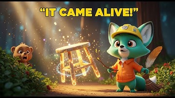 The Trash Fox – Een Disney-stijl AI-animatieverhaal over vriendelijkheid en magie | Gemaakt met A...