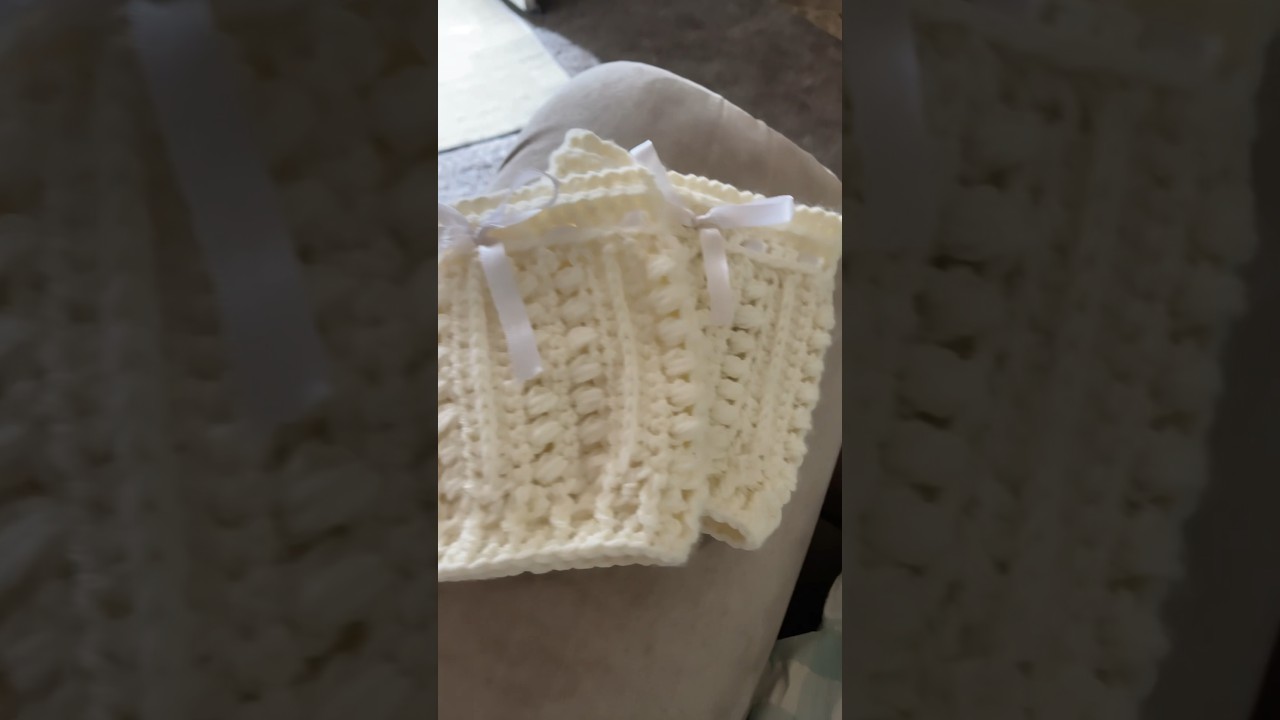 Crochet boot cuffs 