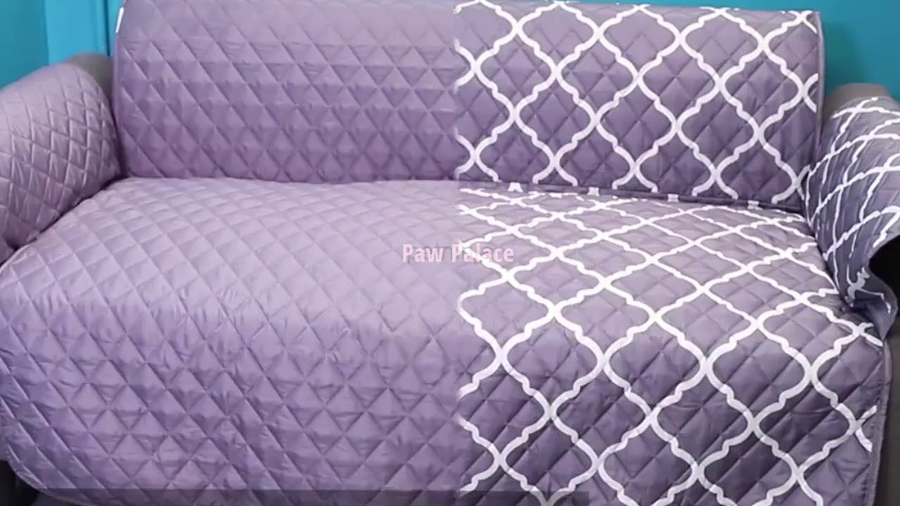 Reversible Waterproof Sofa and Couch Cover YouTube
