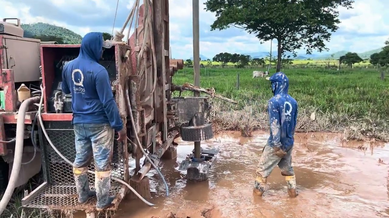 Perfuração poço artesiano. Guarantã