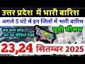 उत्तर प्रदेश मौसम विभाग : 23 सितम्बर 2025 Uttar Pradesh Weather News 23 September 2025 Lucknow Weath