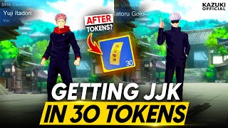 HOW MUCH DO YOU NEED TO SPEND IN THE JJK EVENT WITH THE TASK TOKENS?