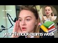 YEAR 11 MOCK EXAMS WEEK VLOG *GCSE* 😱