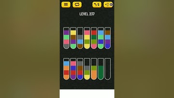 Water Sort Puzzle Level 237 | Level 237