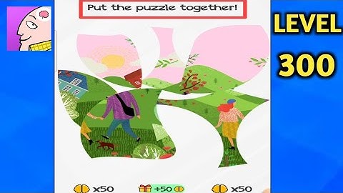 Braindom level 300 walkthrough Gameplay Android,iOS | Game the Chain