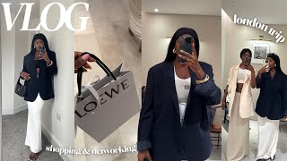 LONDON VLOG | Shopping + Networking + Friend’s wedding + More | AD