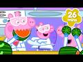 Lustige Wassermelonen-Gesichter mit Peppa! 🍉😂 | Peppa Wutz Geschichten