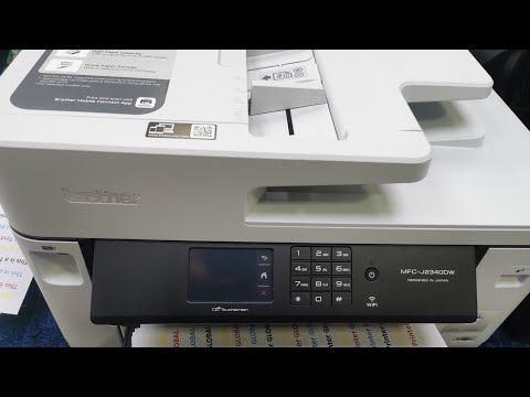 how to install/setup brother mfc-j2340dw printer #brotherprinter #brotherprinterrepair #mfc-j2340dw