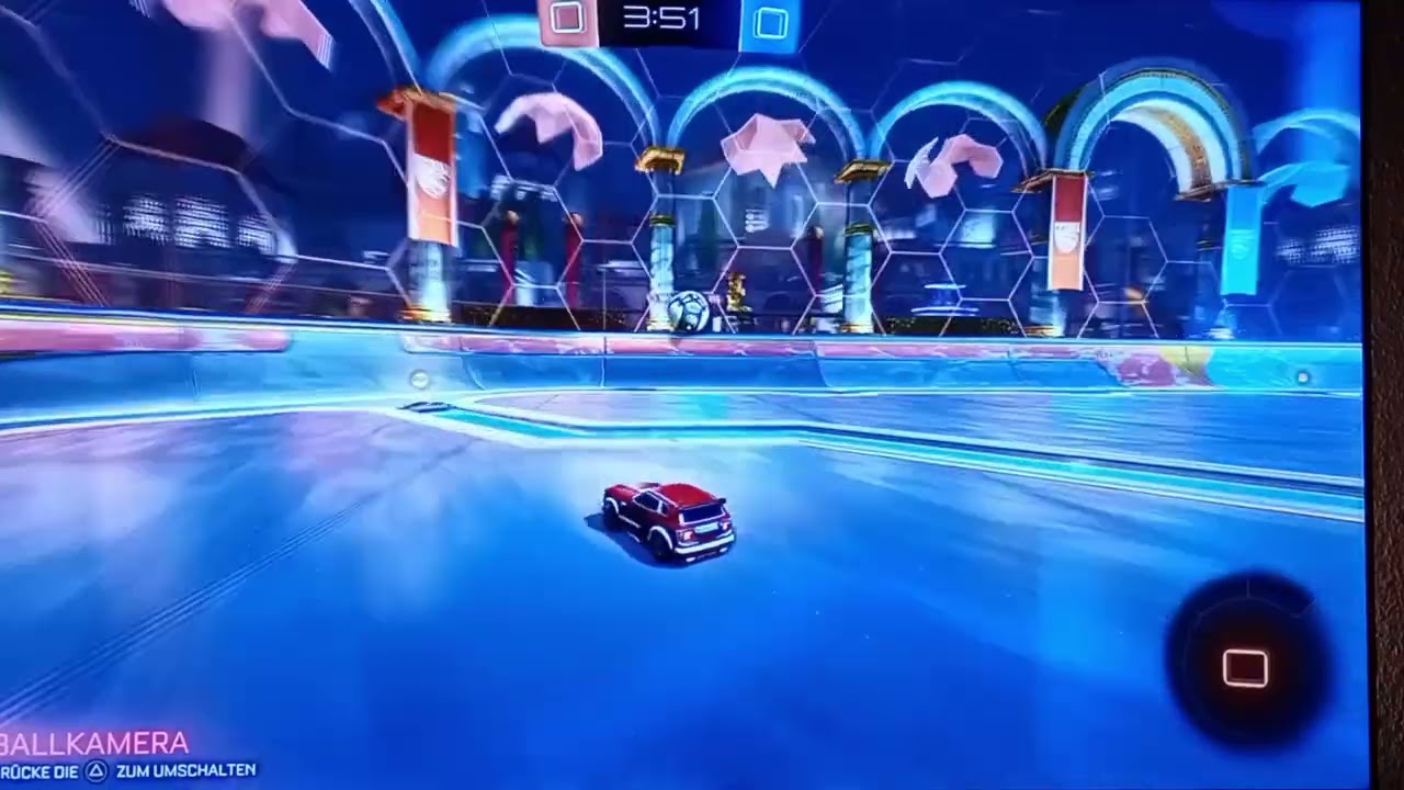 Ich spiele rocket league