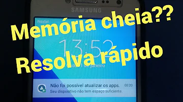 O que fazer quando o celular aparece Armazenamento quase esgotado?