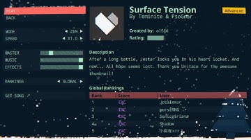 Project Arrhythmia - Black Heart Levels - Surface Tension