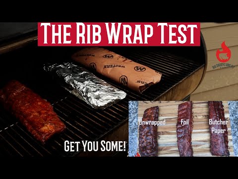 Rib Wrap Test | Should You Wrap Ribs In Foil Or Butcher Paper Or Unwrapped | Smoked Baby Back Ribs