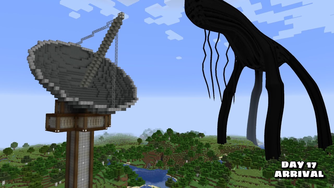 SURVIVING FROM DAY 17 ARRIVAL in Minecraft - Gameplay - Coffin Meme