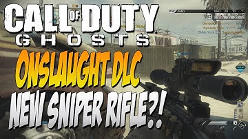 Call of Duty: Ghosts "ONSLAUGHT" Map Pack - NEW SNIPER RIFLE? (COD Ghost DLC)