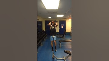 DB Front Rack Reverse Lunge