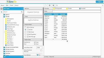 Introduction to Summaries and Totals - Yellowfin