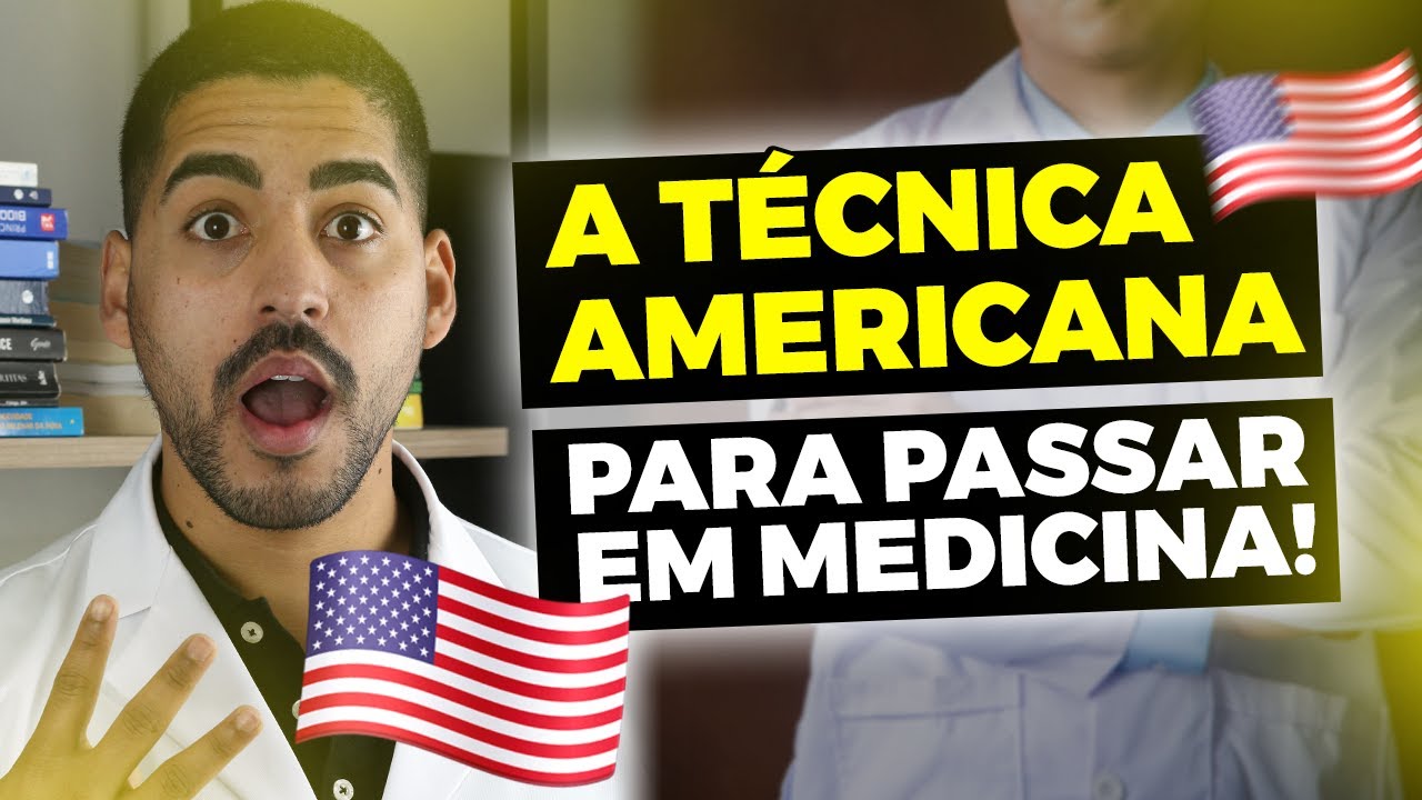 A técnica Americana de estudo que me fez passar em Medicina (Harvard