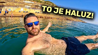 MŔTVE MORE | JORDÁNSKO, travel video vlog 2022 4K | Dead Sea Jordan travel cesky slovensky